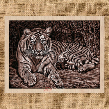 TIGER pyroprinter and laser-ready file 3DWave.us